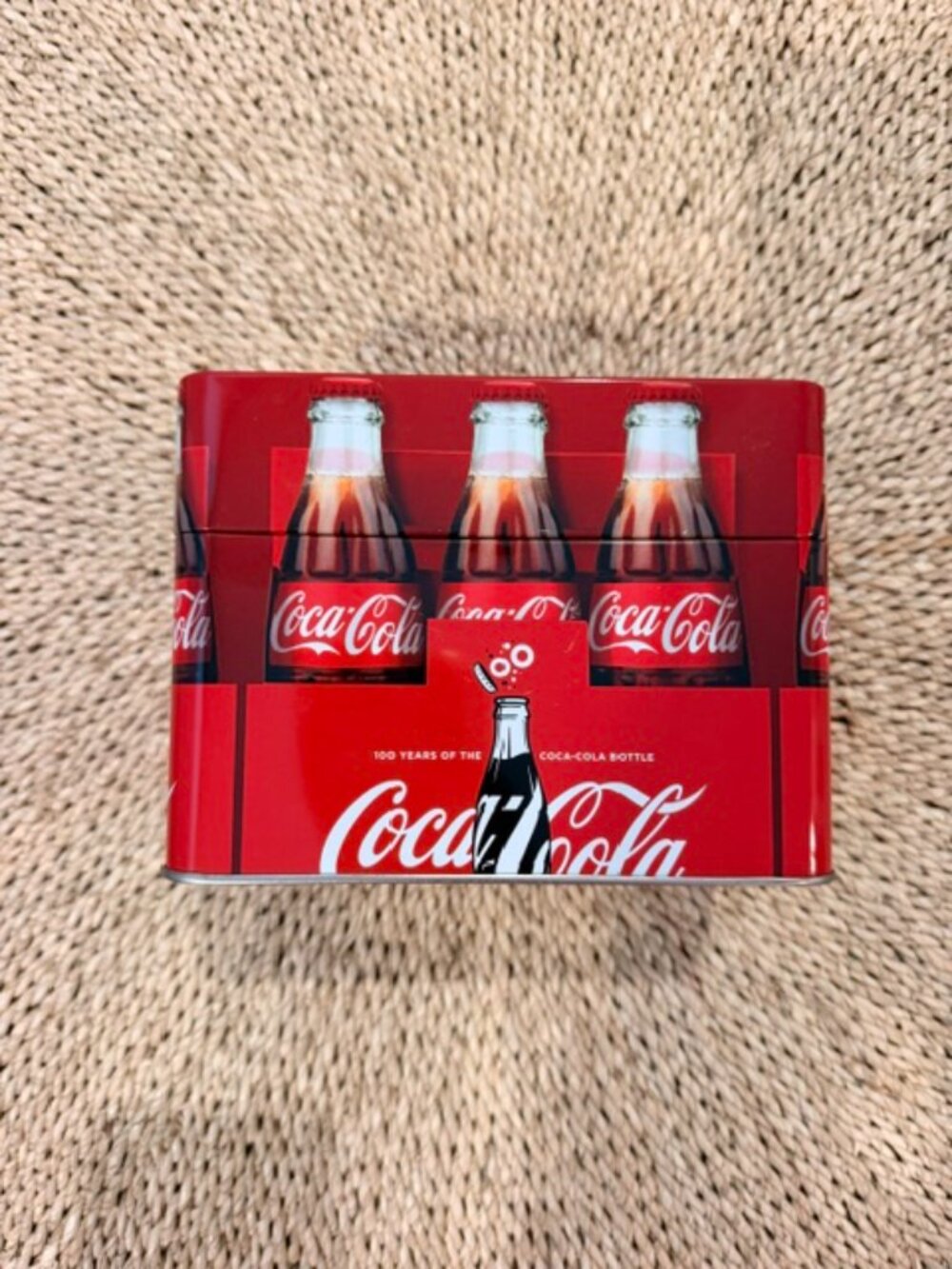 Retro Coca-Cola Recipe Card Collection Storage Tin Box! 🥤✨